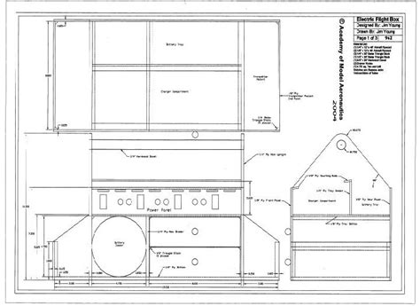 electric flight box plans|Plans for the perfect field box .